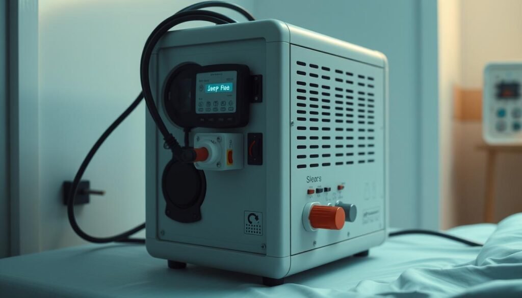 為睡眠呼吸機生成備用電源圖片